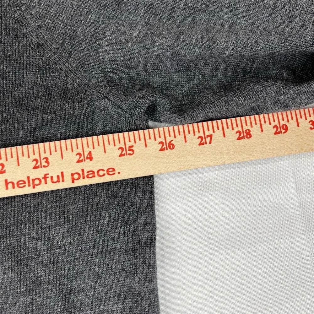 Men's Big & Tall Hart Schaffner Marx Extra Fine Merino Wool‎ V-Neck Sweater 2XB